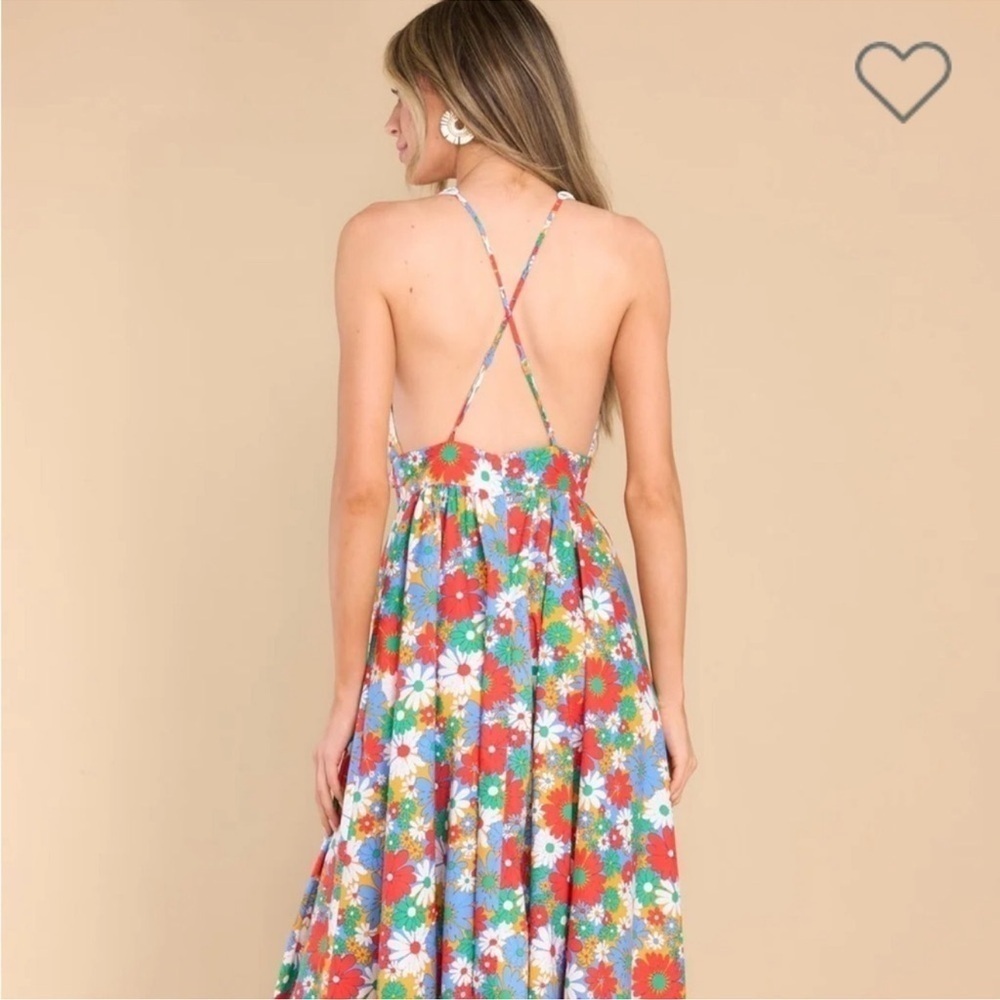 NWT Aakaa Red Dress Aakaa Multi Floral
Maxi Dress - Picture 7 of 11